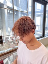 アウラ(AURA)&nbsp;ブリーチパーマ波巻きパーマスパイラルパーマ