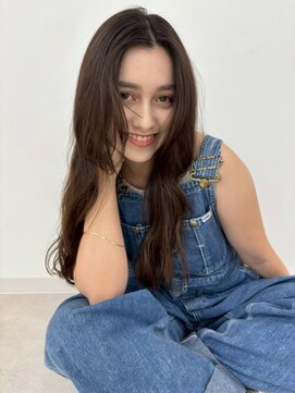 ユーフォリア 青山(Euphoria) 大人美人艶カラーベージュ小顔カット透明感レイヤーロング