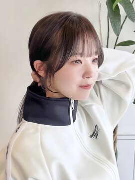 ビューエヒメ(VIEW EHIME) 小顔可愛いレイヤーカット×アッシュカラー10代20代30代