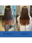 髪質改善酸性ストレート♪