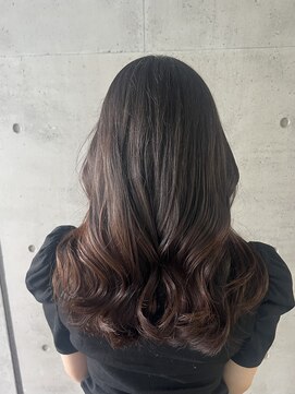 オーガニック ライフ 若葉 鶴ヶ島(organic+life) 秋の愛され◎ロングカット巻き髪×チョコブラウン