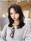 韓国レイヤーカット/くびれヘア/艶カラー/髪質改善/ダブルカラー