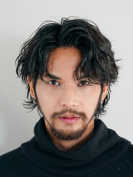 フィフス 栄(fifth) 名古屋栄メンズカットニュアンスセンターパートフェザーショート