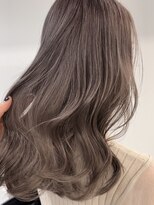 ペレ 栄 アネックス(PELE栄ANNEX) 韓国 くびれロング レイヤー ワンホンヘア 小顔前髪