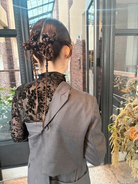 サロンドゥユウ(salon de yu) salon de yu/ 松原加奈#kana_arrange tightヘアアレンジ