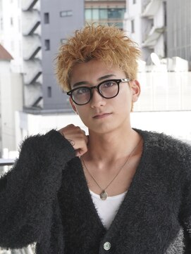 ネクストメンズ 表参道(NEXT men's) MEN’S HAIR/サーフカール/刈り上げセンターパート/渋谷