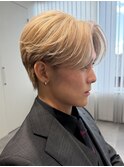 三重桑名韓国ニュアンスフェザーダウンセンターパートパーマ