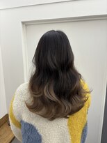 テイスティプライベートガーデン(Tasty private garden)&nbsp;裾カラー！black × beige