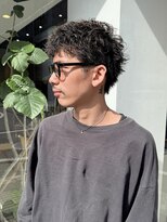 ヘアー アイス カンナ(HAIR ICI Canna)&nbsp;ピンパーマ 無造作パーマ くせ毛風パーマ メンズパーマ / 井上
