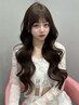 【土日祝はコレ！/土日祝割】韓国カット+ケアカラー+髪質改善トリートメント