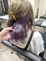 ヴィフ 大船(VIF) ラベンダーパープル×インナーカラー