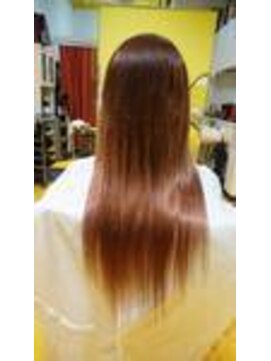 デュオヘアー エクステンションズ 新宿 春らしく♪ピンクブラウン系で♪