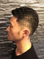 ヒロギンザ 御徒町店(HIRO GINZA)&nbsp;グラデーションオールバック〈理容室/メンズカット/上野御徒町〉