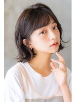 ケイト(kate)&nbsp;[kate] 大宮　ラベンダーブラウン×ハネ感ミディ