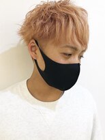 モリオ フロム ロンドン 成増店&nbsp;【morio成増/玉井】メンズ　韓国風　ハイトーンピンク