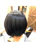 ミセスショートボブ