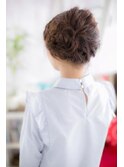お呼ばれルーズアップ★大人かわいいMIXヘアアレンジb1