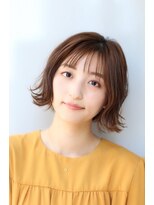 フラミューム 上野(flammeum)&nbsp;ゆるふわ外ハネボブ/ビターショコラ