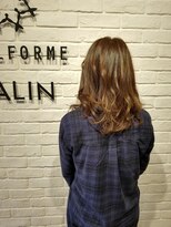 ビューティー エールフォルム 浜松有玉店(BEAUTY YELLFORME)&nbsp;透け感　アッシュカラー