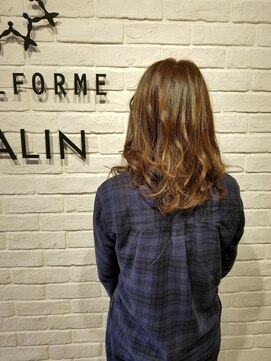 ビューティー エールフォルム 浜松有玉店(BEAUTY YELLFORME) 透け感 アッシュカラー