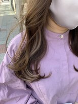 ボアップ 新居浜店(boappu)&nbsp;#インナー #カラー #ロング #ベージュ