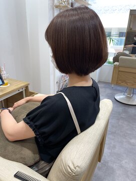 ヘアーメイクオズ(hair make O/S) ナチュラルボブ