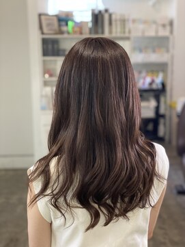 ツムグ 代官山店(TUMUGU) 白髪ぼかしハイライト/ショコラベージュツヤツヤ髪艶カラー