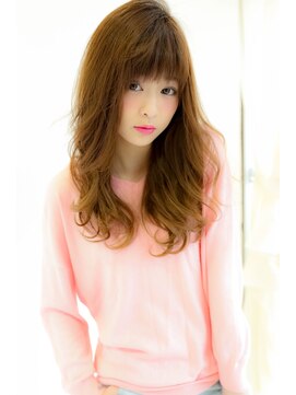 ダンダン 福山三吉店(Dan Dan) 【モテ髪ウェーブ巻きスタイル】シルキーベージュ×艶感