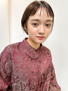 ミィ 表参道(mee.) 【mee.】 ミニウルフテラコッタショートヘア