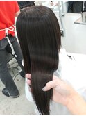 【LS HAIR菊地】ロングの艶髪縮毛矯正