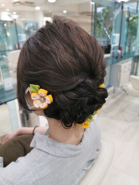 クオーター(QUARTER) 着物アップスタイル