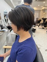 簡単スタイリング！似合わせ大人ショートヘア！
