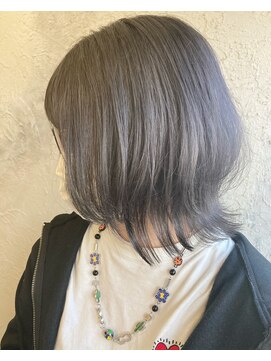 ヘアスタジオニコ(hair studio nico...) blue silver