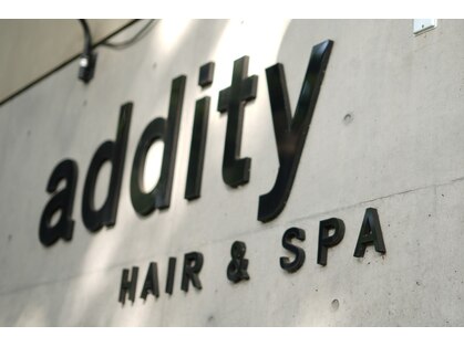 アディティ ヘアーアンドスパ(addity HAIR&SPA)の写真