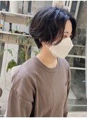 ハンサムショートパーマ　20代30代40代50代