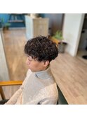 刈り上げマッシュ×ツイストスパイラル