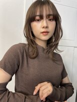 ベイルーム(BAYROOM by HONEY omotesando) 大人可愛い20代30代40代素髪レイヤー×ショコラベージュ