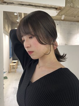 ヨーク(YOKE) 【YOKE】くびれヘア/グレーベージュ/顔まわり