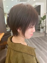 ビューエヒメ(VIEW EHIME)&nbsp;大人ラフウェーブ20代30代40代ボブブラウンスウィングショート