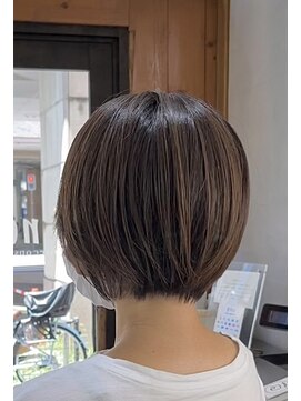 ノノ(nono) 真夏にオススメ◎シンプルショートボブ