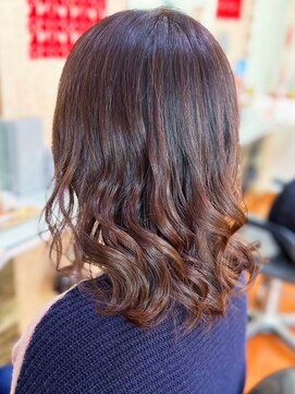 アークスヘアー 20代30代ハイライトバレイヤージュナチュラルブラウン立体感