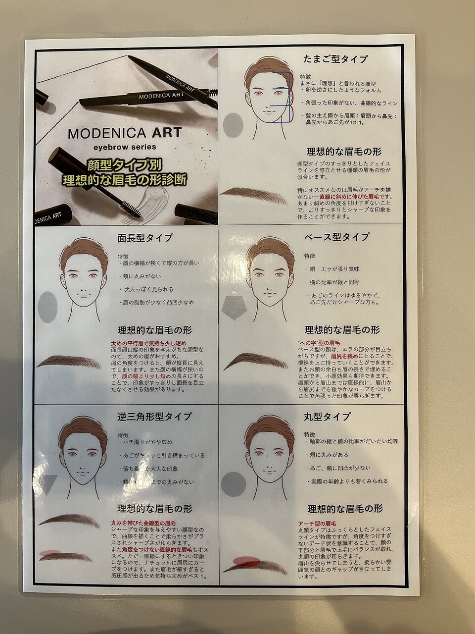 カット＋似合わせ眉毛カット　6600円→5500円