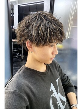 リア 大阪梅田(Ria) ~メンズメッシュカラー ハイライトカラー~【Ria 梅田】