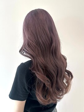 アトリエコア(Atelier Coa) ミルクティーベージュカラーくびれヘアグレージュカラー韓国