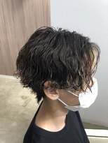 オーシャントーキョー(OCEAN TOKYO) メンズパーマツイスパ波巻きスパイラルマッシュセンターパート