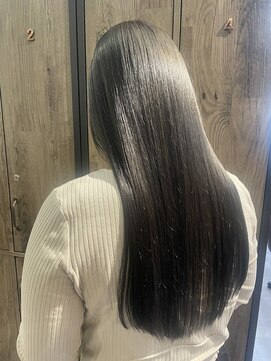 フラッグ(flag) natural hair×glay