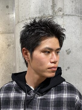 レンゲン(LENGEN) メンズパーマフェードバーバーツイスト理容室カット