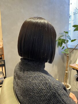 ビス フルール 日暮里店(Vis fleur) 大人ショートボブ/切りっぱなしボブ