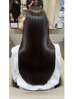 ドール 阪急高槻(DOLL)&nbsp;メルティカラー似合わせフェミニンロング髪質改善縮毛矯正4