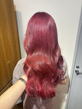 ノー バイ イオエ 西梅田(no. by ioe) ブリーチなしカラー/髪質改善/ミルクティーベージュ/小顔ヘア